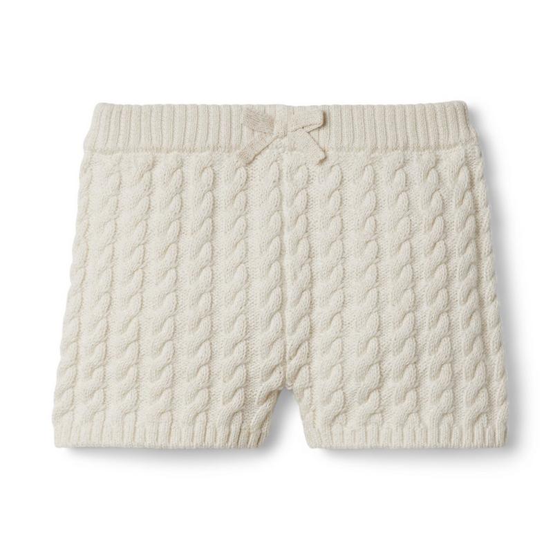 Cable Knit Sweater Short - Janie And Jack